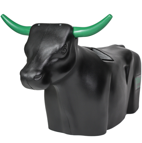 Smarty Sidekick Full Roping Steer – Black