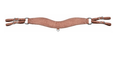 Berlin Leather Steer Tripper Breast Collar Rough out RO5005