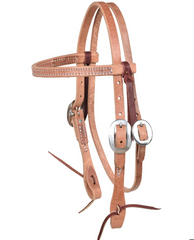 Berlin Leather Pony Headstall SS Hardware P1100