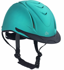 Ovation Riding Helmet -Metallic Teal