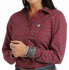 Cinch Button Up Shirt L/S Women's MSW9164219