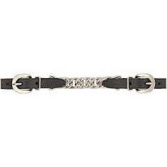 Weaver Sgl Chain Curb W/ Black Leather