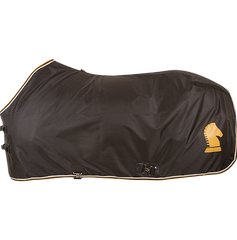Classic Equine Stable Sheet Open Front- Black