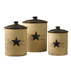 Park Designs Star Vine Cannister Set Of 3 307-694