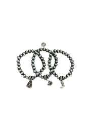 West &Co Navajo Char Bracelet