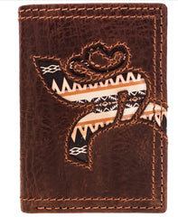Hooey Starp Aztec Trifold Wallet