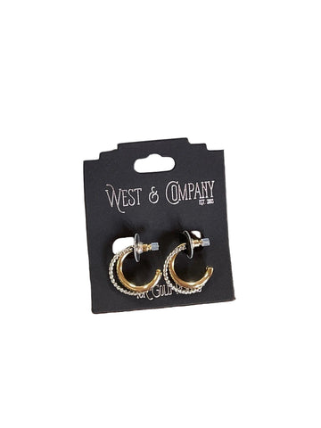 West & Company Hoop Earrings