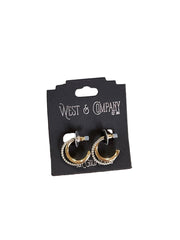 West & Company Hoop Earrings