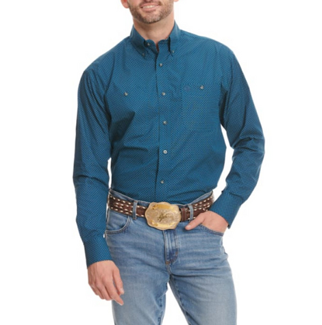 Wrangler George Strait Mens Button Up 112331838 | Jones Boys Saddlery ...