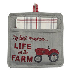 Park Designs Life On The Farm Pot Holder Set