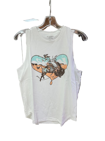 Hooey Buffalo Heart Tank Women’s