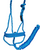 Mustang Flat Noseband Plaited Halter 8005
