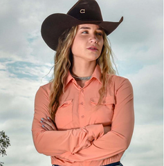 Cowgirl Tuff Pullover Button-Up Women's 100591