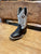 Old West White/Brown Cowboy Boot Kids