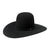 Rodeo King Open Crown Black 10x Felt Hat