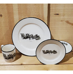 Bernie Brown The Babysitter Dinnerware Set 16 Piece Set