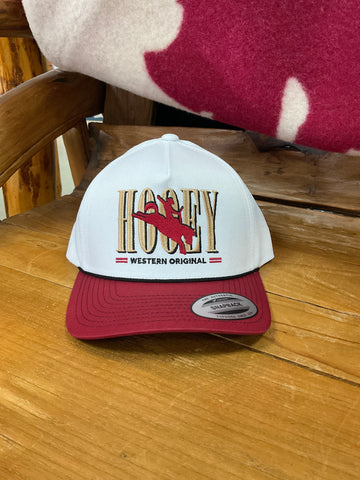 Hooey Snap Back Ball Cap 2569T-WH