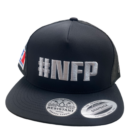 Hooey 3D #NFP Ball Cap 3DB02T-BK