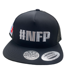 Hooey 3D #NFP Ball Cap 3DB02T-BK