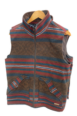 Panhandle Slim Serape Stripe Wool Vest Men's DM98C06150
