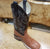 Brahma Cognac Ostrich Men's Boots 8201-1