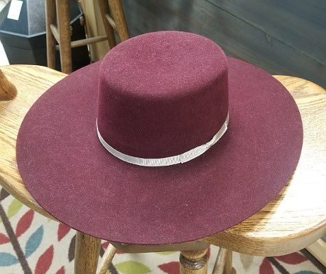 Rodeo King Spanish Merlot 7x Felt Fashion Hat