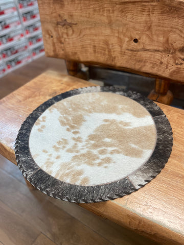 Cowhide Centrepiece Mat Large