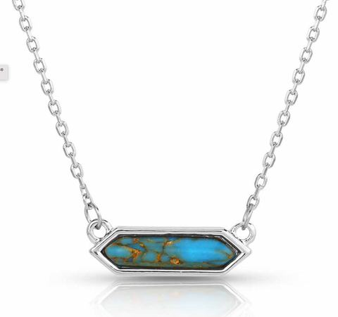 Montana Silver Necklace Finishing Touch Turquoise NC5623