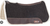 Classic Equine zone Wool Top Pad 30x30" with Fleece Bottom- Black