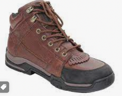 Mens Roper Horseshoe2-brown tumbled kiltie lace-up
