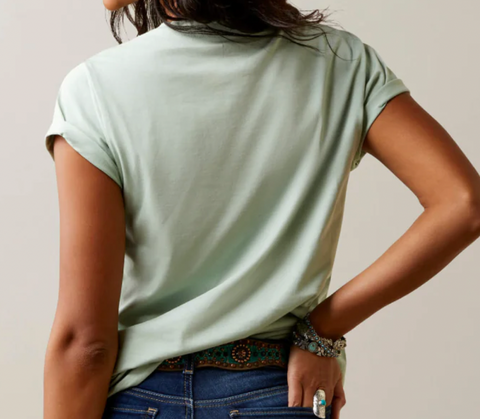 Ariat Classic Frosty Green T-Shirt Women's 10045093