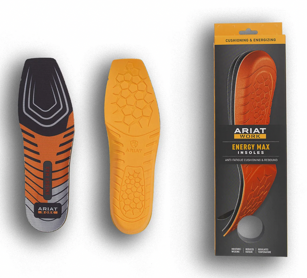 Ariat Work Energy Max Insole Men s Jones Boys Saddlery Western Wear