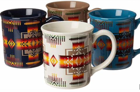 Pendleton Chief Joseph Mug Set of 4