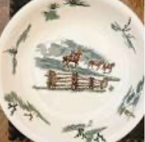 Ranch Life Ceramic Serving Bowl