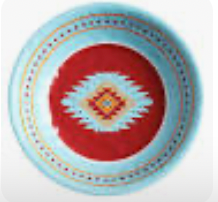 Southwest Melamine Serving Bowl/Platter