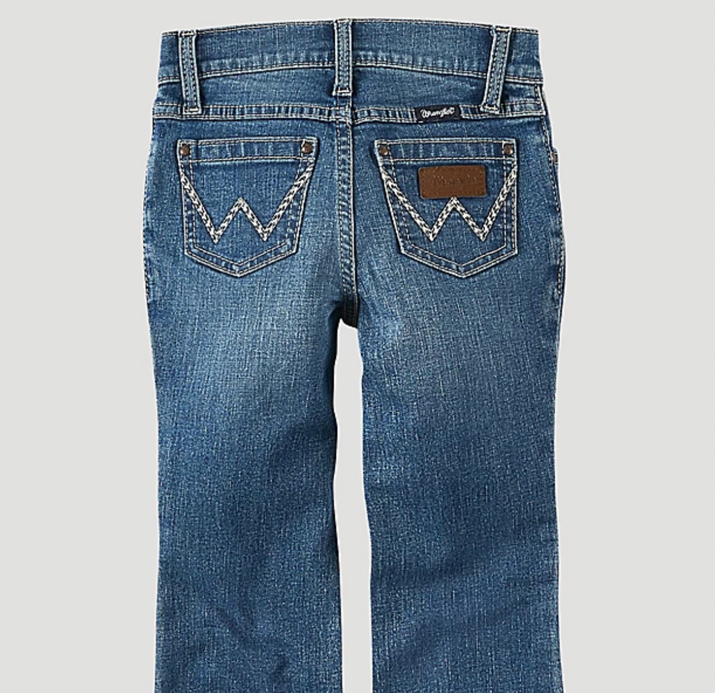 Girls wrangler deals jeans