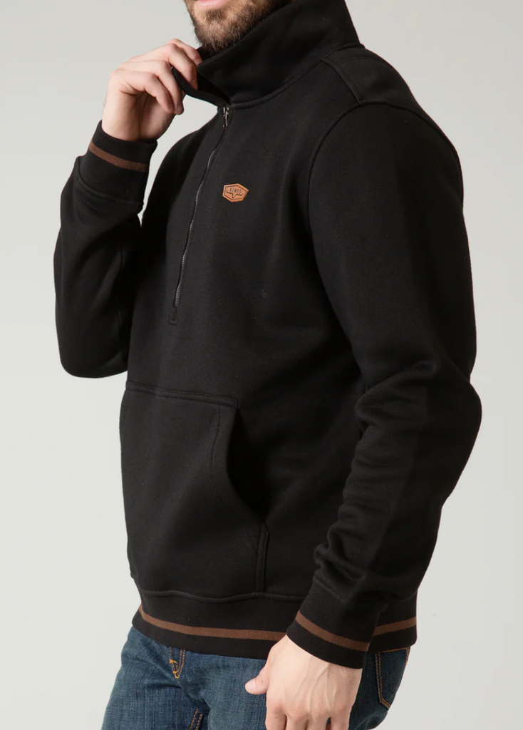 Mens Kimes Boxer QZ Sweatshirt Charcoal | Jones Boys Saddlery