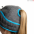 Crown Cap Pony Tail Charcoal/Bluel 1-170L-PT