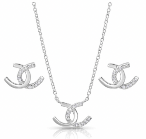 Montana Silversmith Horseshoe Happiness Jewellery Set JS4505