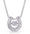 Montana Silversmiths Necklace Dancing with Luck Horseshoe NC3867