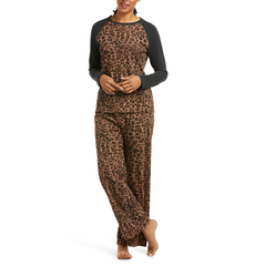 Ariat Womens PJ Set Cheetah 10037918