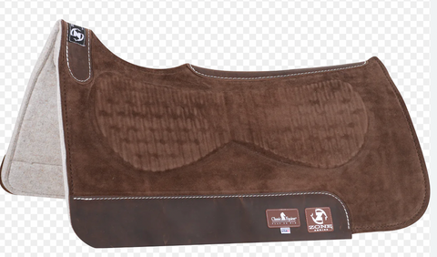 Classic Equine Zone Wool Pad Suede Top ZST 3/4" thick