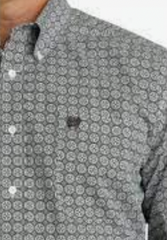 Cinch Men's L/S print button shirt MTW1105647