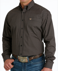 Cinch Men's L/S print button shirt MTW1105655