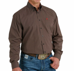 Cinch Men's L/S print button shirt MTW1105654