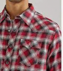 Wrangler Flannel Long Sleeve Shirt 112337459