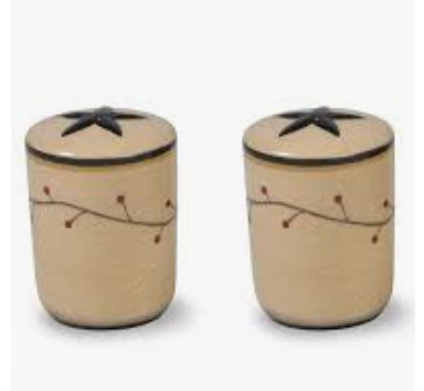 Park Designs Star Vine Salt & Pepper 307-678