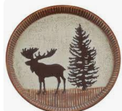 Park Designs Wilderness Trail Salad Plate Set of 4