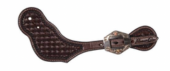 Professional's Choice Chocolate Carapace Spur Straps