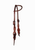 Professionals Choice RH Single Ear Headstall w/ Double Buckle, Tassle and Quick Change